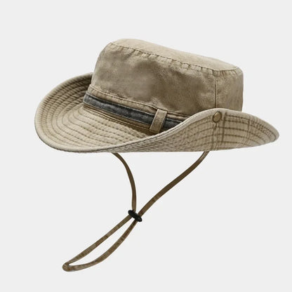 Four Seasons Cotton Solid Bucket Hat Fisherman Hat