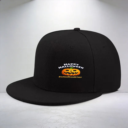 1 Halloween Pumpkin Pattern Printed Cap