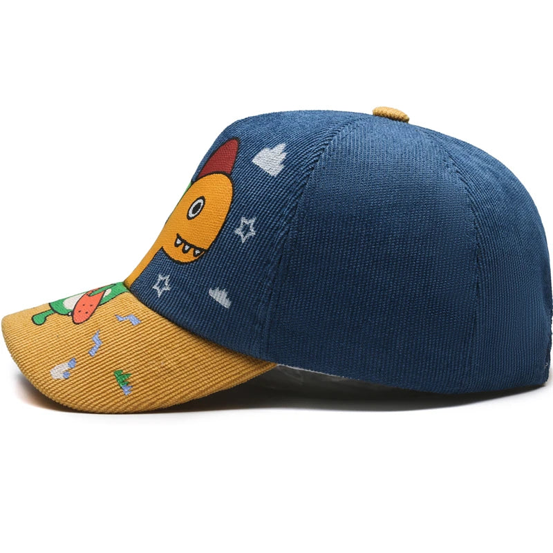 Four Seasons Little Dinosaurs Children's Hats Children's Baseball Caps