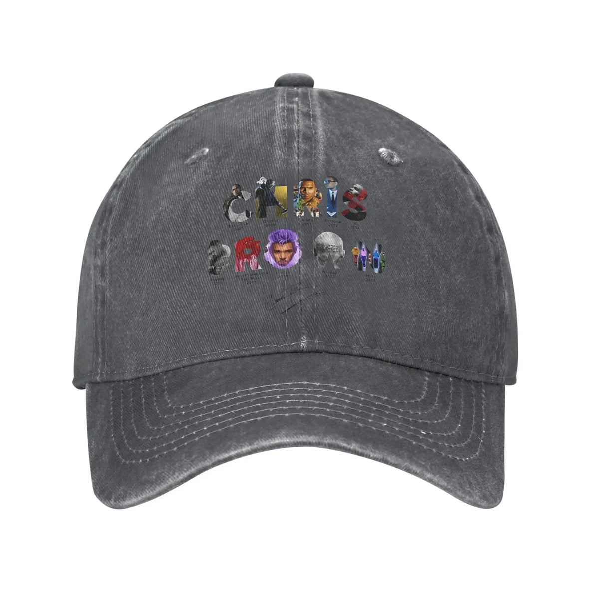 Chris Brown Breezy Bowl XX Tour Washed Baseball Cap