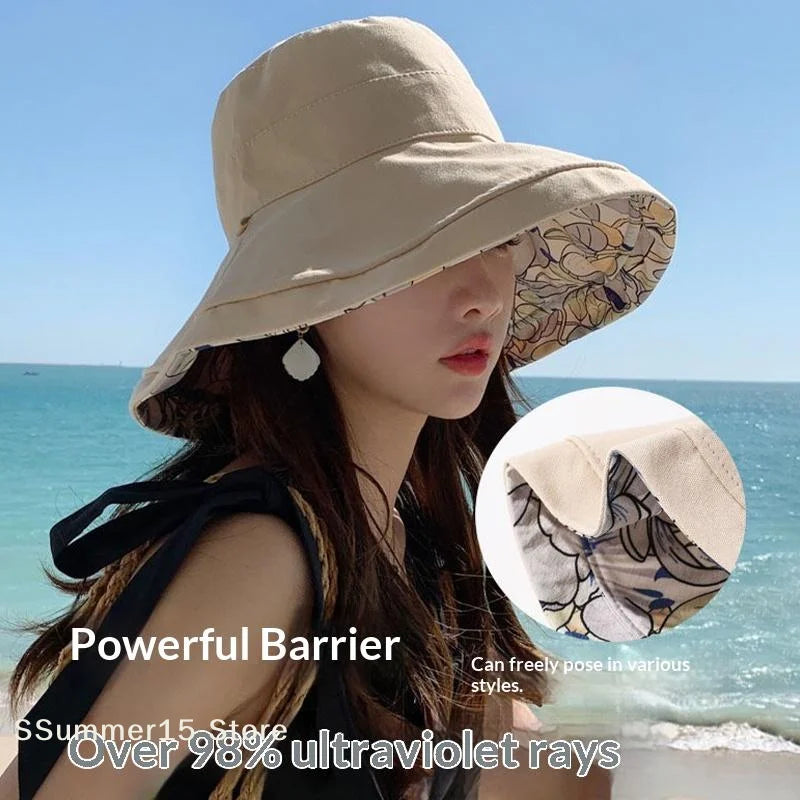 Double- Sided Bucket Hat For Women
