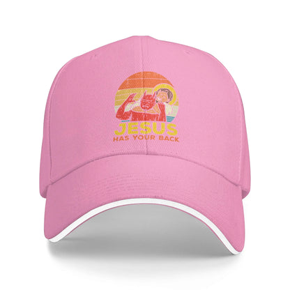 Jesus Has Your Back Baseball Cap