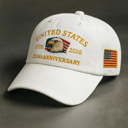 Vintage Eagle Embroidery Baseball Cap