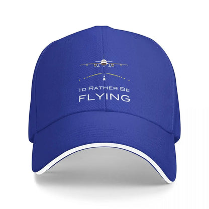 Flying Airplanes Cycling Baseball Cap