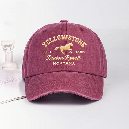 Yellowstone Horse Print Baseball Cap