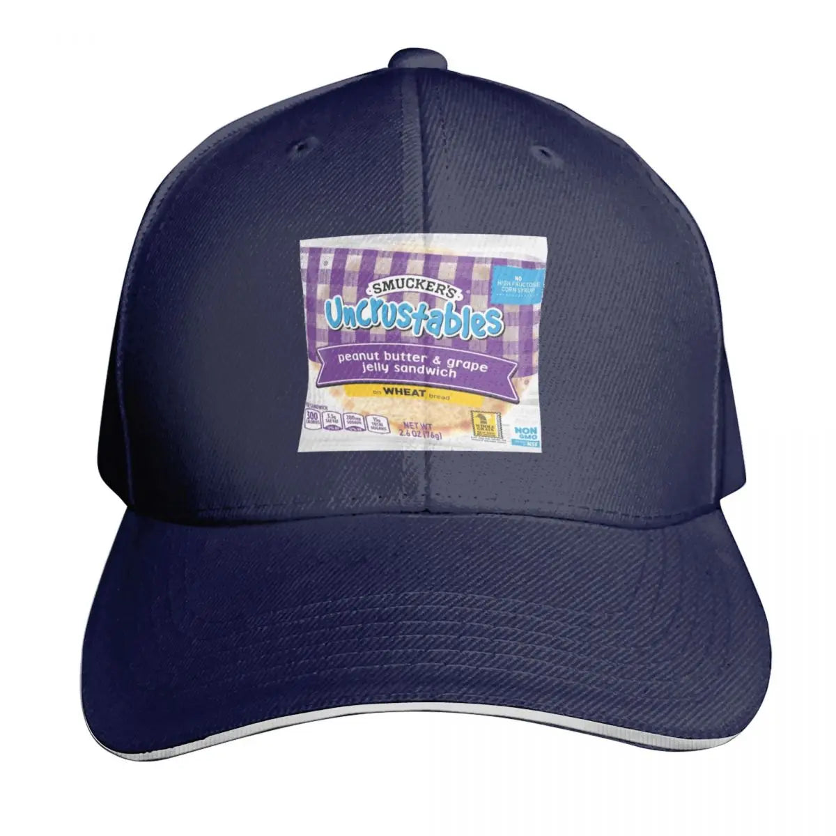 Uncrustables Cotton Twill Snapback Baseball Cap