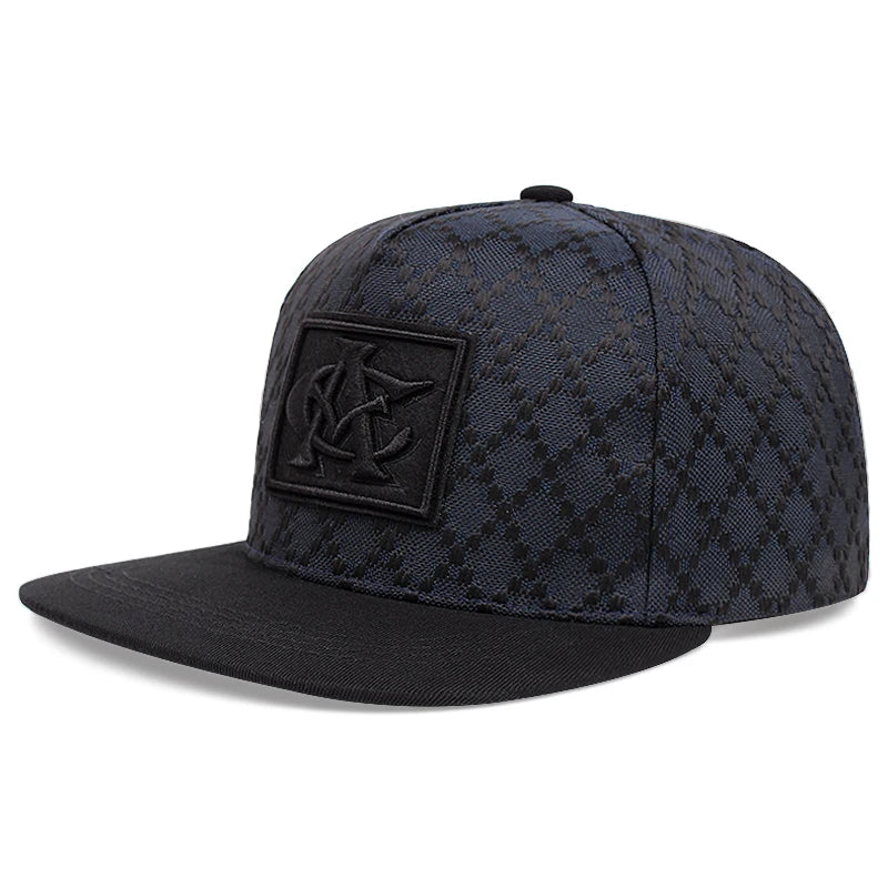 NF Letter Embroidered Hip-Hop Snapback Cap