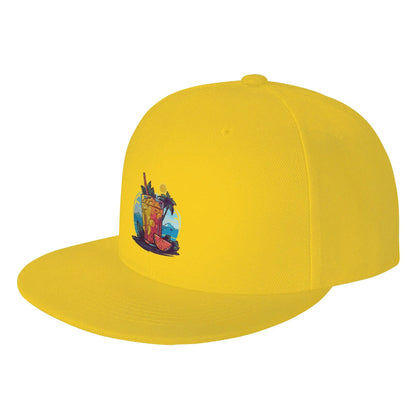 Summer Cocktail Snapback Cap