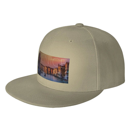 Venice Italy Scenic Cityscape Snapback Cap