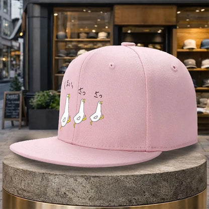 Running Ducks Graphic Snapback Cap