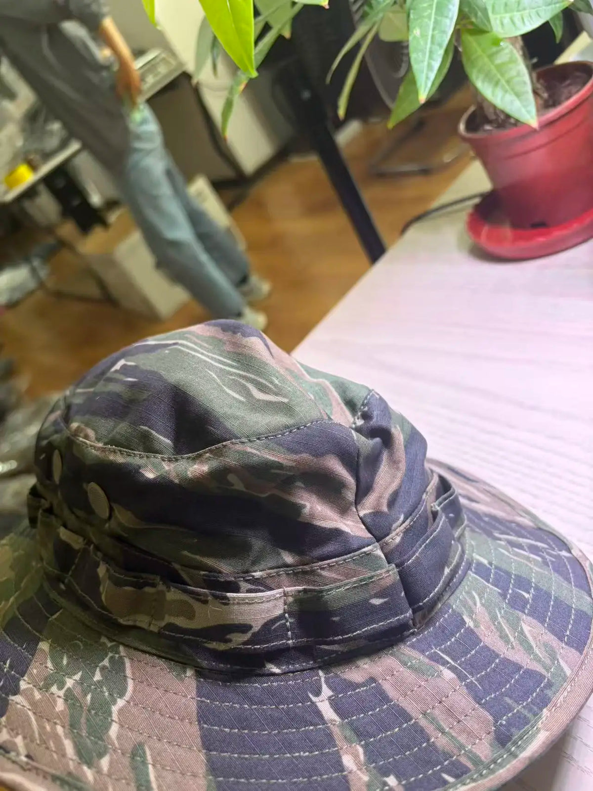 LHB Breathable Round Brim Summer Bucket Hat