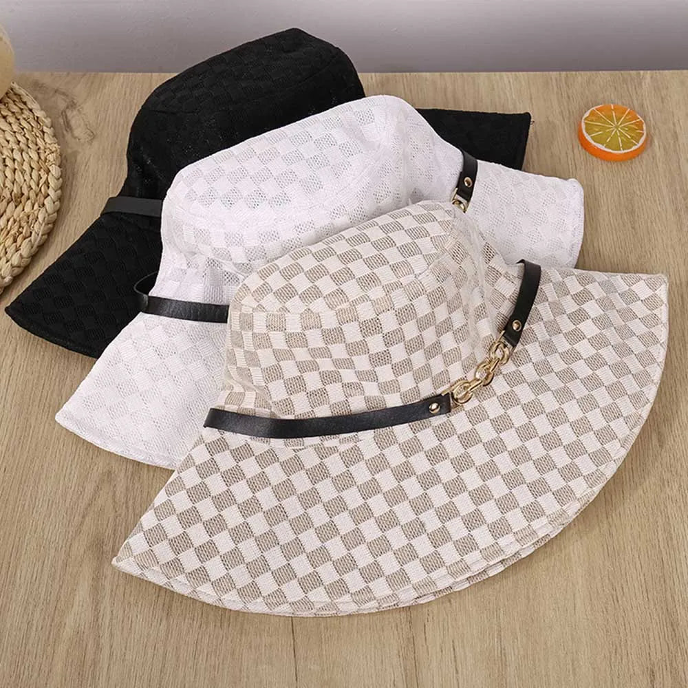 New Fashion Women Outdoor Bucket Hats Casual Travel Hats