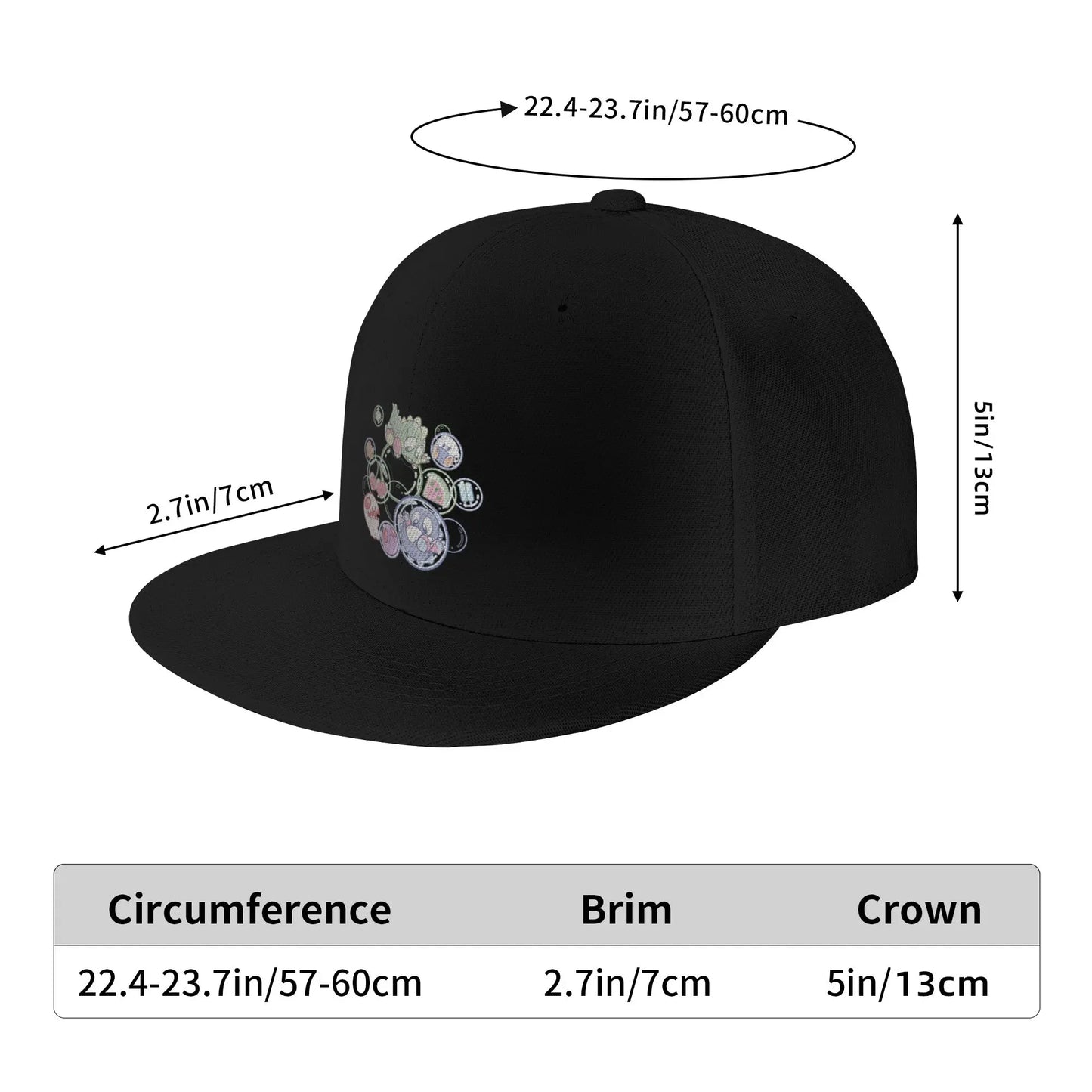 Fashion Bobble Boys Snapback Cap