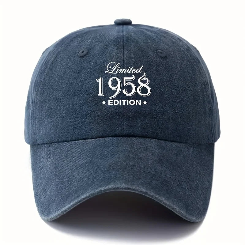 Vintage 1958 Washed Baseball Cap