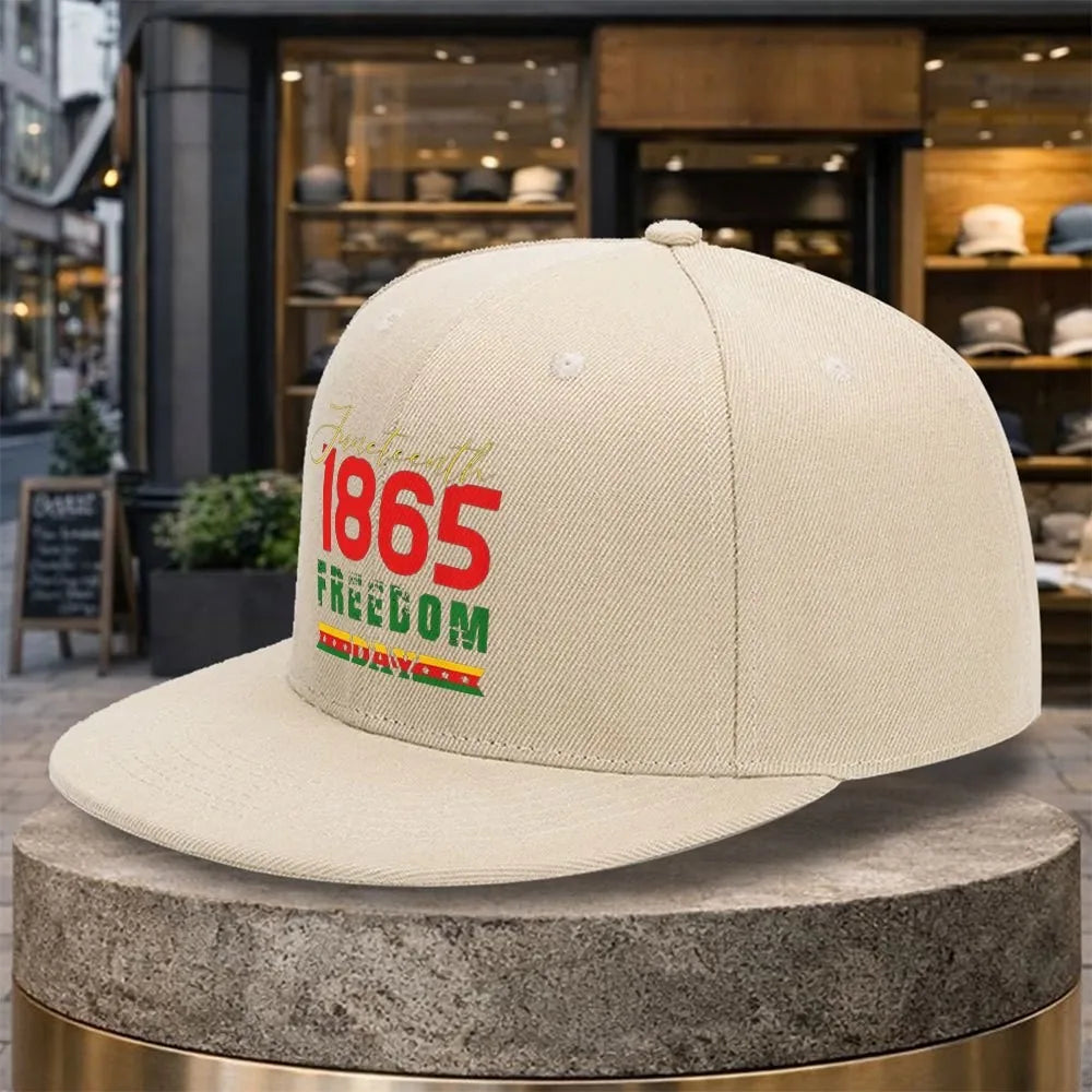 Juneteenth Freedom Day Snapback Cap