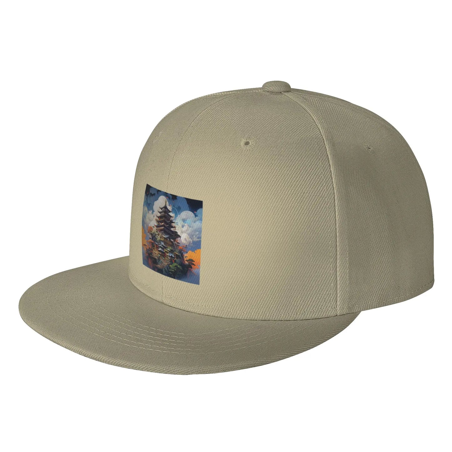 City House In The Clouds Snapback Cap