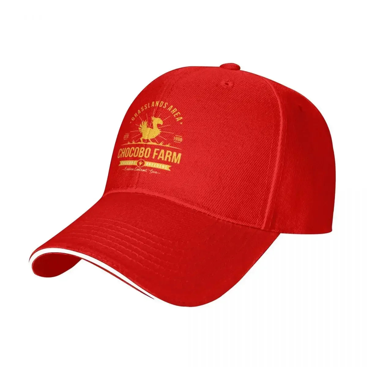 Yellow Chocobo Final Fantasy Baseball Cap
