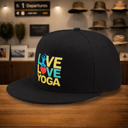 Love Yoga Street Style Snapback Cap