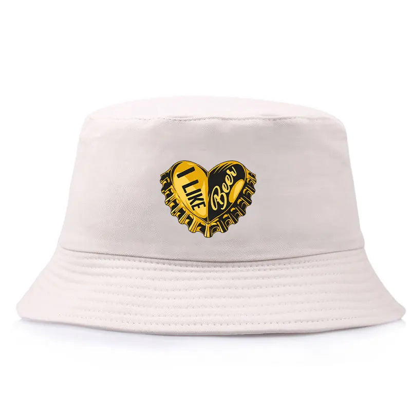 I Like Beer Cotton Bucket Hat