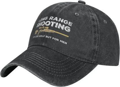 Funny Long Range Shooting Baseball Cap