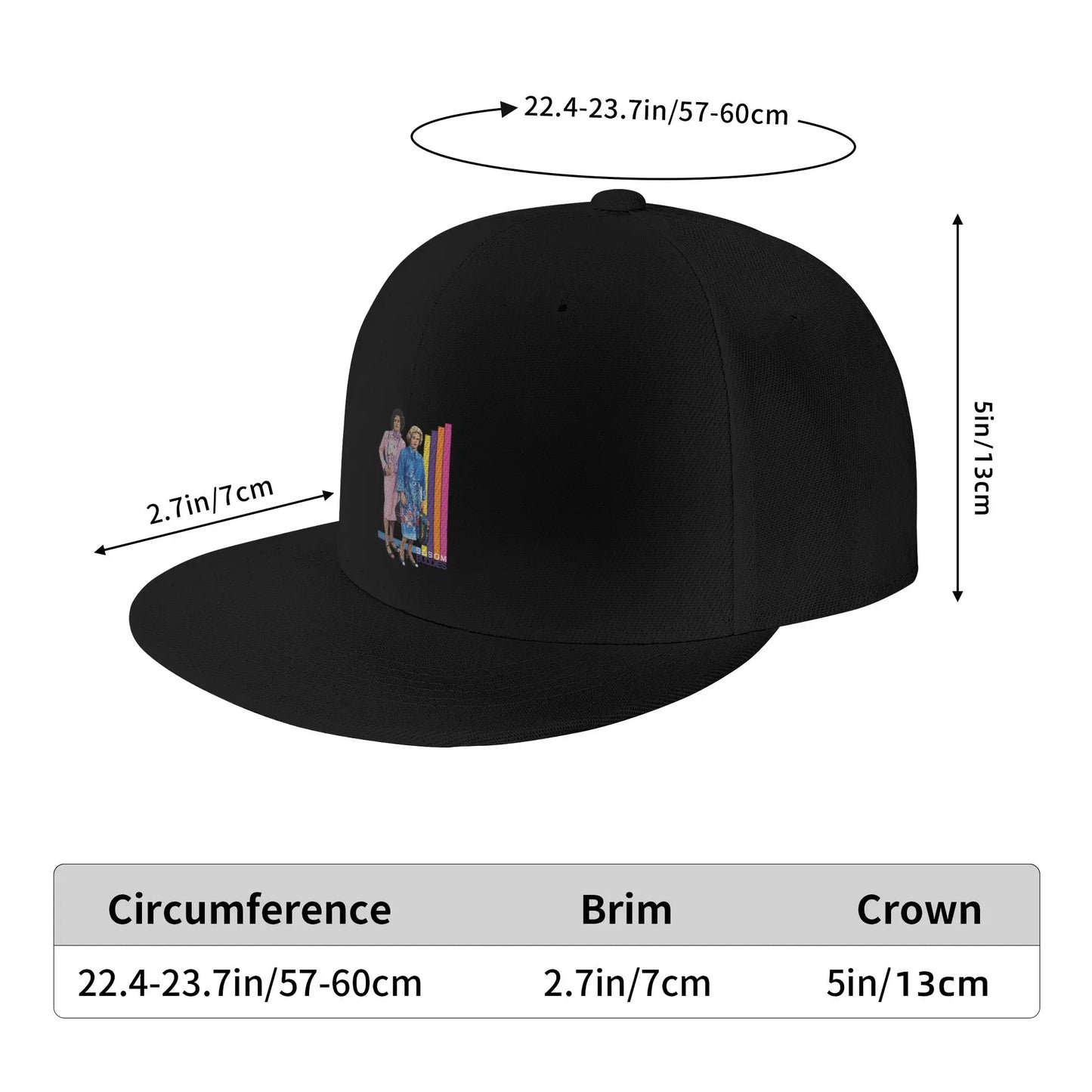 Bosom Buddies 80s Snapback Cap