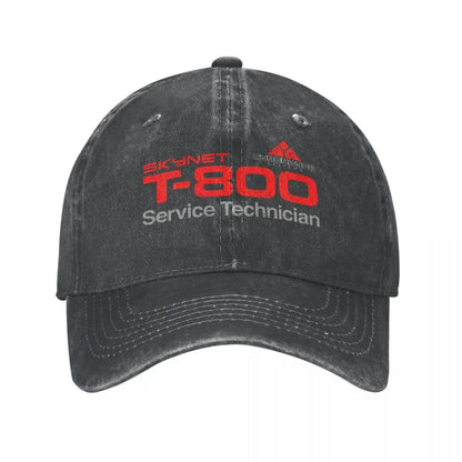 T-800 Terminator Washed Baseball Cap