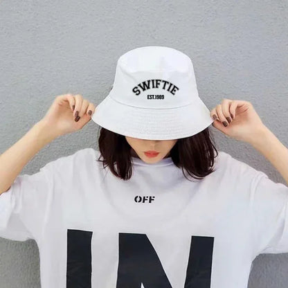 1989 Print Cotton Concert Bucket Hat Unisex