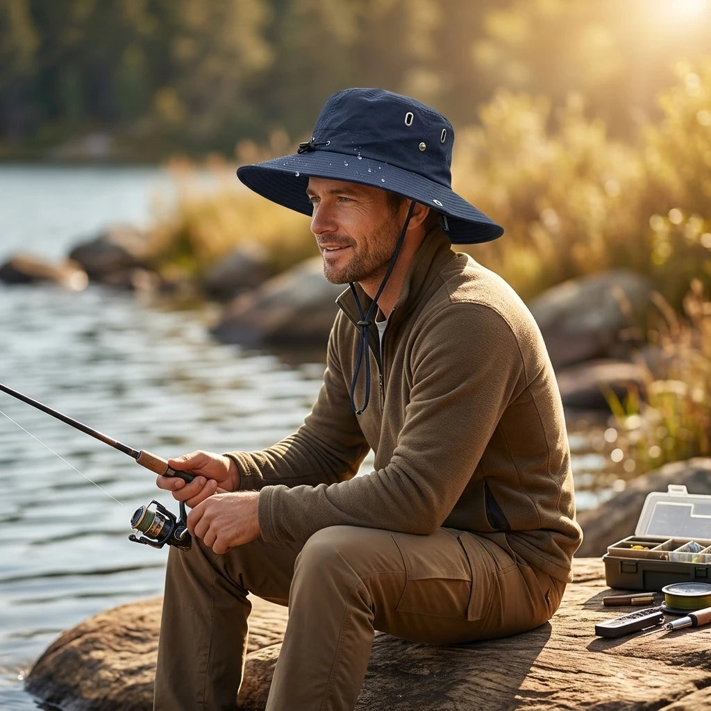Waterproof Quick-Dry UV Protection Hiking Bucket Hat