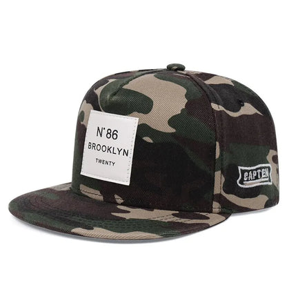 N86 Brooklyn Patch Cotton Snapback Cap