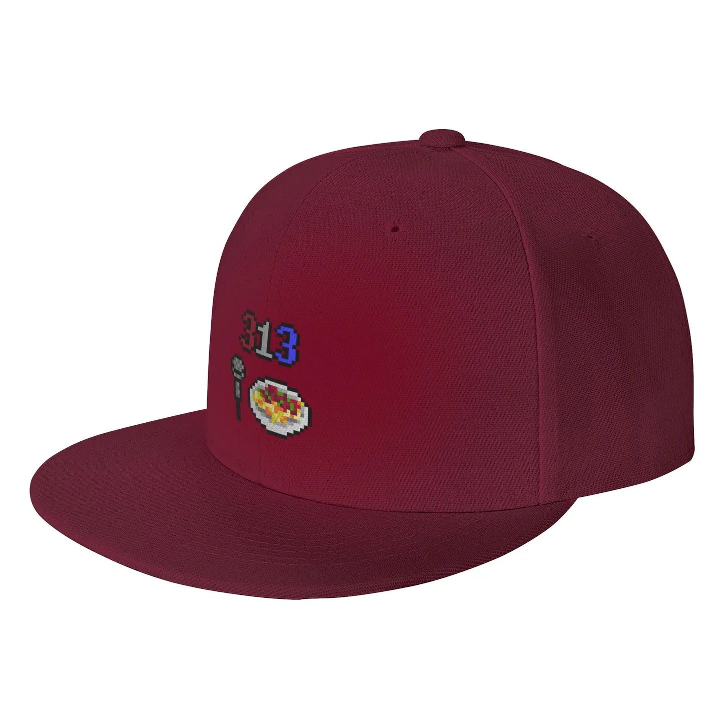 Fashion Eminem 313 Pixel Art Snapback Cap