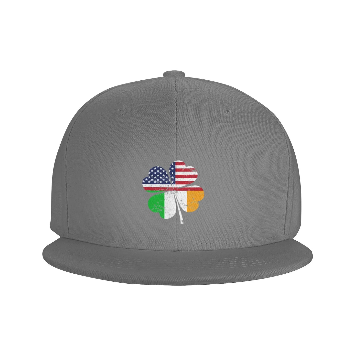 Vintage Irish Shamrock Snapback Cap