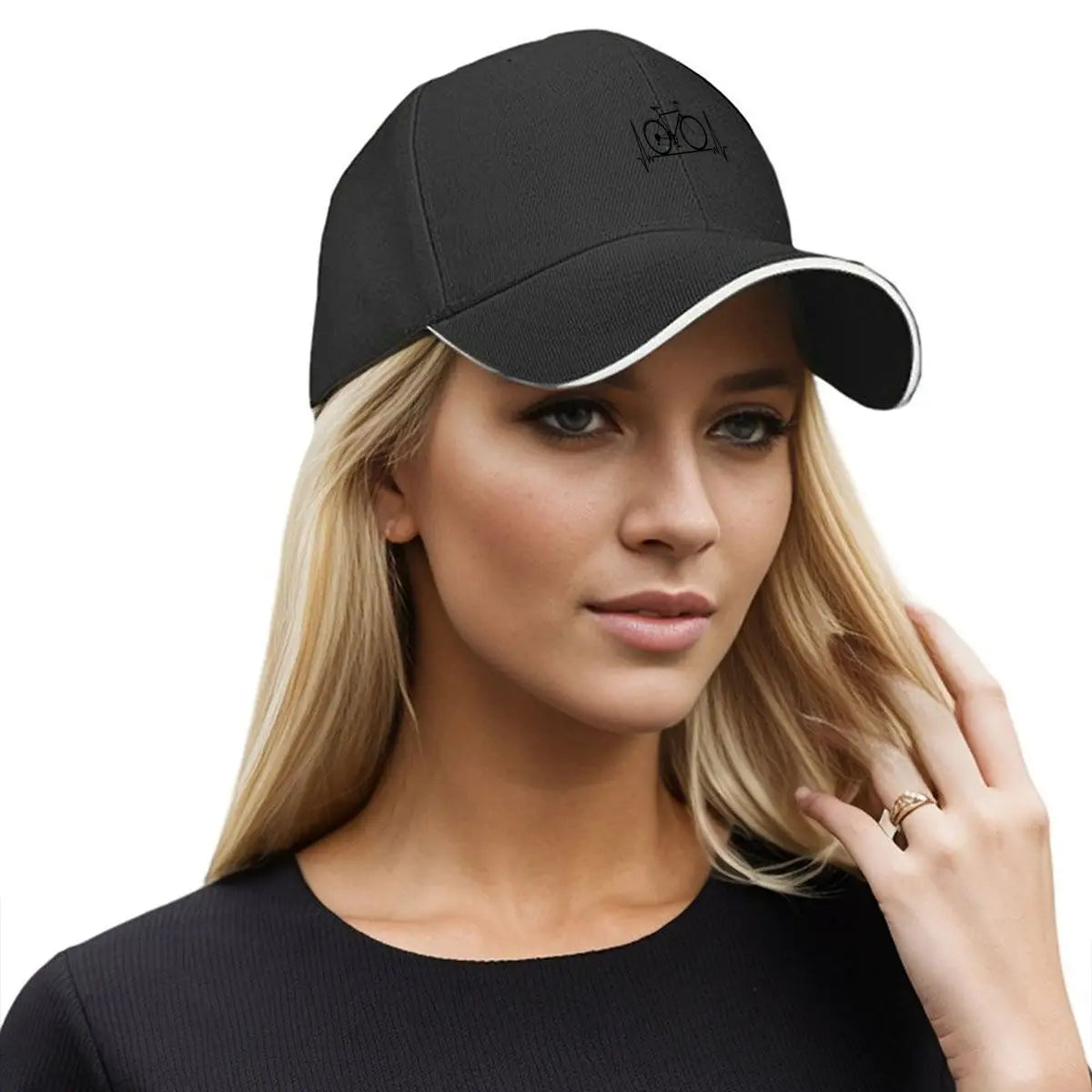 Lightweight Aluminum City Bicycle Baseball Cap