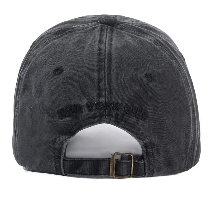 2026 New York Washed Cotton Cap For Men Women