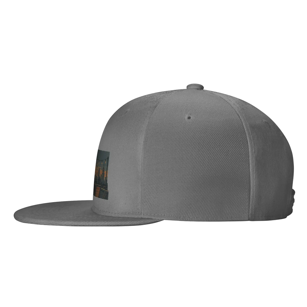 Rooftop Urban Evening Escape Snapback Cap