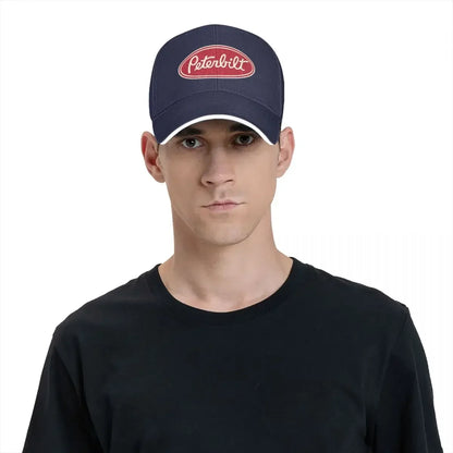 Peterbilt Truck Racing VintageCap Baseball Cap Cap Hat Rugby Winter Hat Women Men's