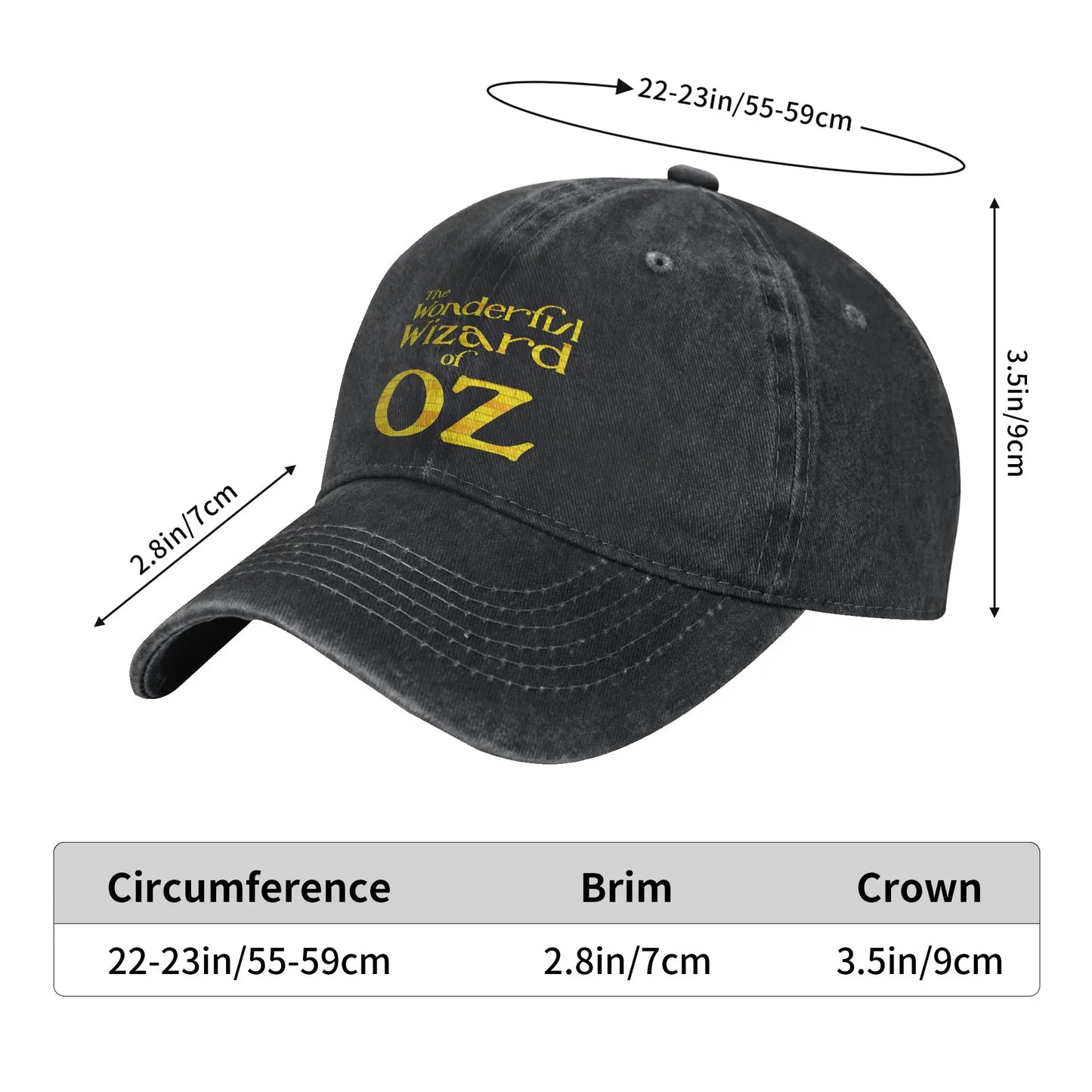 Vintage Yellow Brick Road Logo Cap