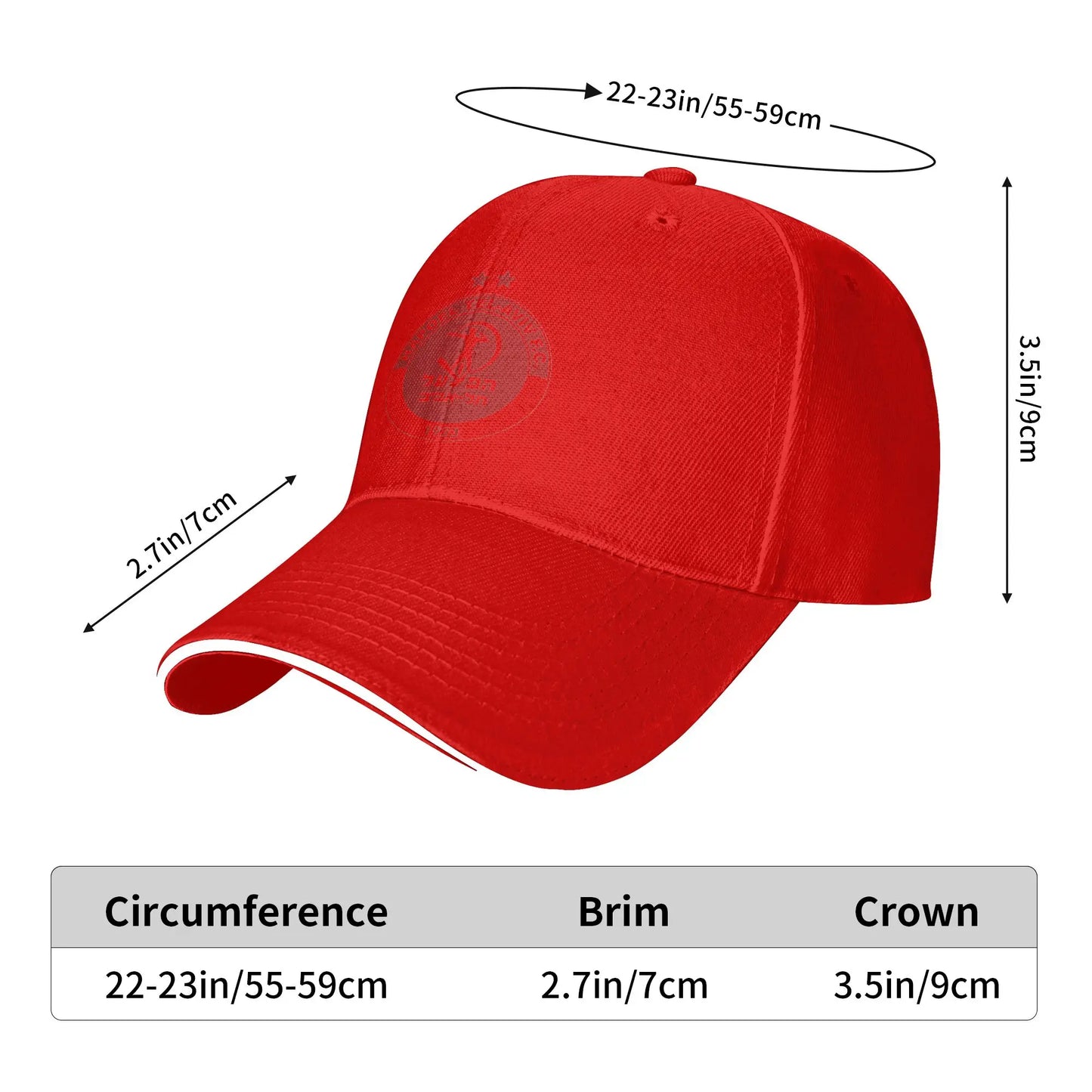 Hapoel Tel Aviv Sun Casual Trucker Baseball Cap