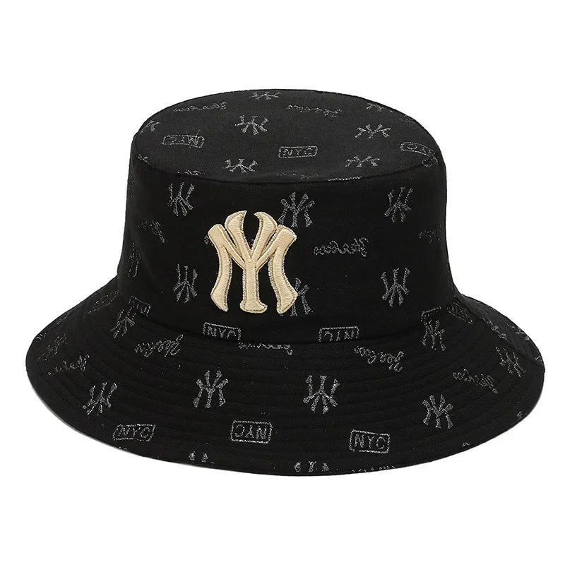 Unisex Letter Embroidery Fisherman Bucket Hats