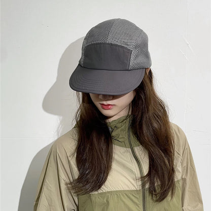 Korean Quick Drying Solid Baseball Hats Casual