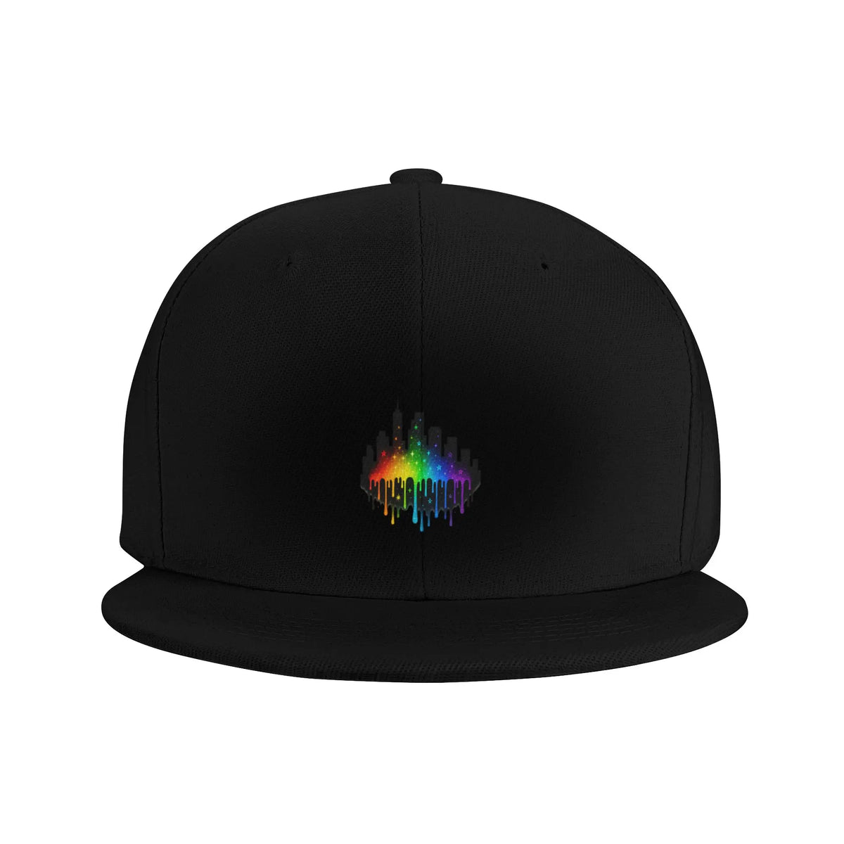 Color Drip City Fashion Snapback Cap