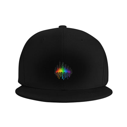 Color Drip City Fashion Snapback Cap