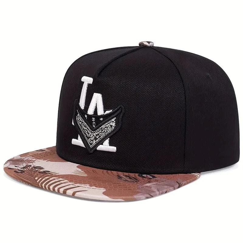 Los Angeles Embroidered Hip Hop Snapback Cap