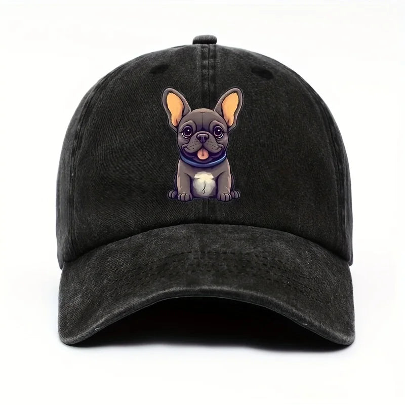 Fantasy Dog Print Outdoor Baseball Cap