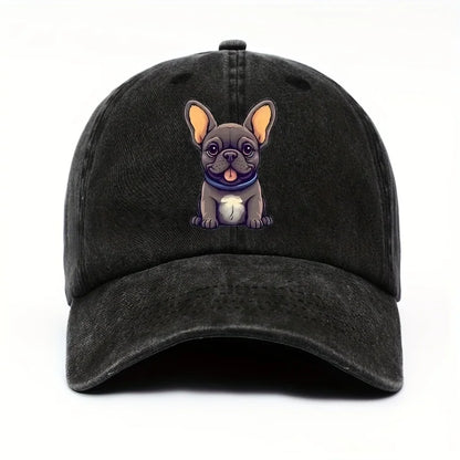 Fantasy Dog Print Outdoor Baseball Cap