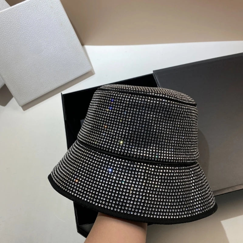 Full Diamond Eye Catching Fedoras Bucket Hat