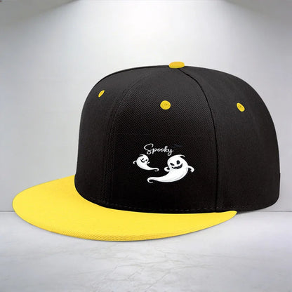 1pc Spooky Ghost Pattern Printed Cap