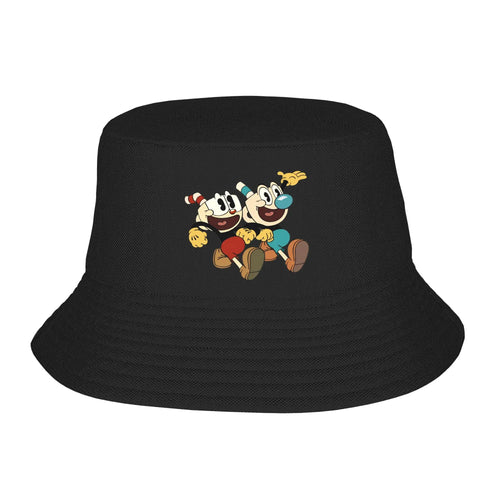 Cuppheads Bucket Hat Harajuku Fisherman Caps