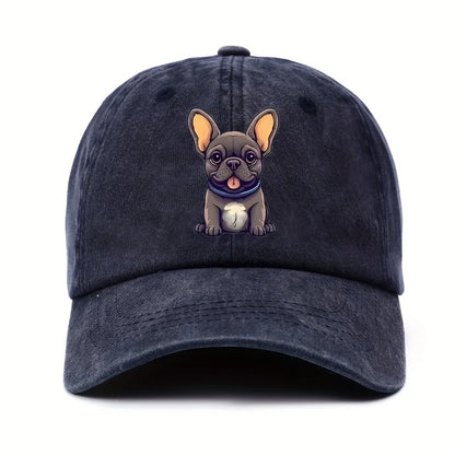 Fantasy Dog Print Outdoor Baseball Cap